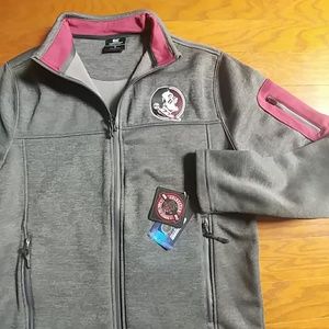 Flordia Seminoles Zip Up Sweatshirt Small Athletic